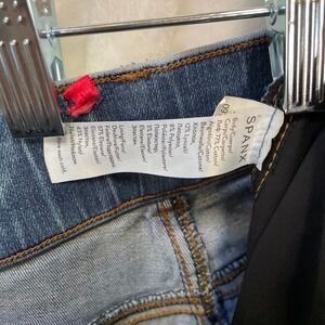 Spanx Jeans Light Wash BLue High-Waisted Skinny Jeans pull-on